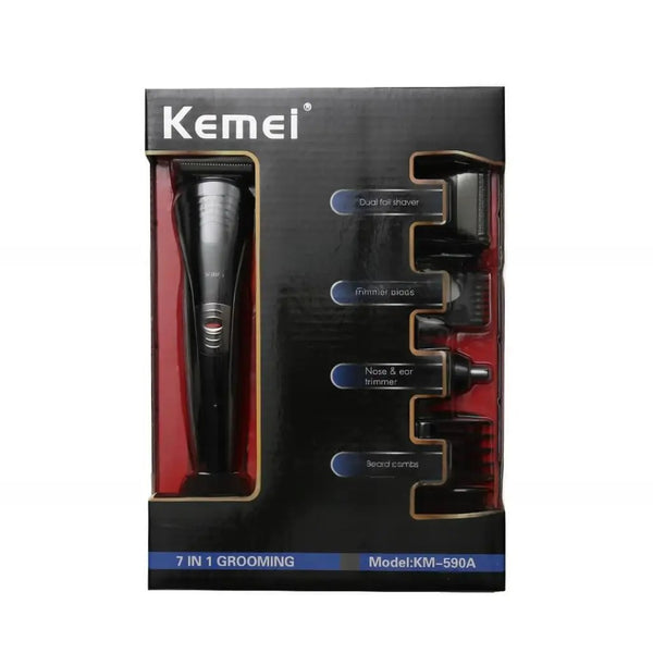 Kemei KM-590A 7 in 1 Grooming Kit