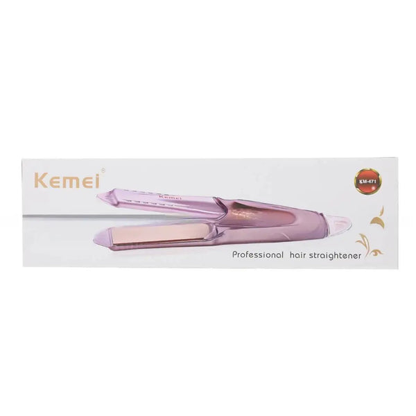 Kemei KM-471 Professional Hair Straightener with Temperature Control