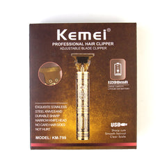 Kemei T99 Professional Hair Clipper | Precision and Durability in Grooming Kit - Kemei Pakistan