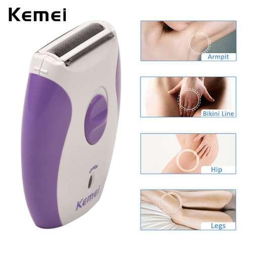 Kemei KM-280R Hair Removal Shaver for Women - Kemei Pakistan