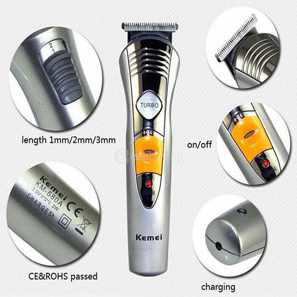 KM-580 7 in 1 Grooming Kit - Kemei Pakistan