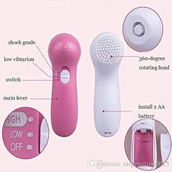 Kemei AE-8782 5 in 1 Beauty Care Facial Massager - Kemei Pakistan