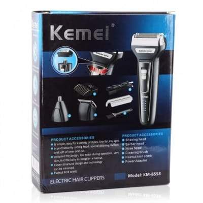 KM-6558 3 in 1 Grooming Kit