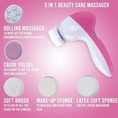 Kemei AE-8782 5 in 1 Beauty Care Facial Massager - Kemei Pakistan