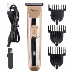 Geemy GM-6028 Hair Trimmer – Professional Beard Trimmer, Hair Trimmer with Adjustable Combs, LED Charging Light, Rechargeable Trimmer for Men’s Grooming