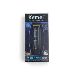 Kemei KM-5072 Professional Trimmer | Digital | T-Blade | Lithium Batteries - Kemei Pakistan