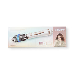 Kemei KM-8024 Volumizer | Hot Air Brush | Rotating Brush | Hair Dryer - Kemei Pakistan