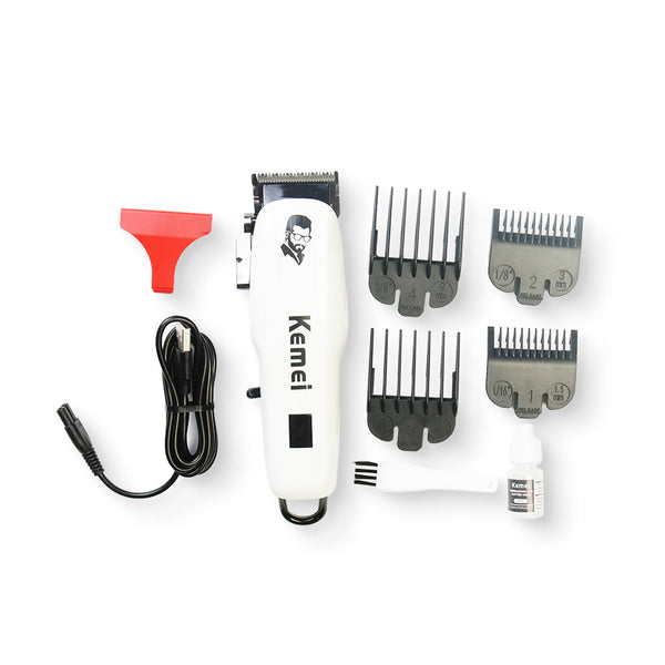 KM-PG809A Prossional Trimmer With Comb Set, Lithium Batteries & Fast Charging - Kemei Pakistan