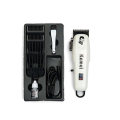 KM-PG809A Prossional Trimmer With Comb Set, Lithium Batteries & Fast Charging - Kemei Pakistan