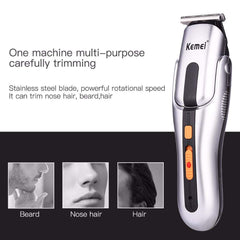 KM-680 8 in 1 Grooming Kit - Kemei Pakistan