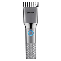 SHINON SH-2608 Hair Trimmer – Professional Beard Trimmer with LCD Display, Stainless Steel Blades, USB Charging, Adjustable Combs