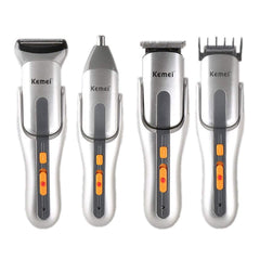 KM-680 8 in 1 Grooming Kit - Kemei Pakistan