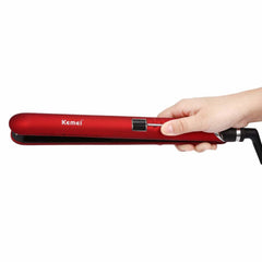 Kemei Km-2205 Ceramic Coating Digital Hair Straightener