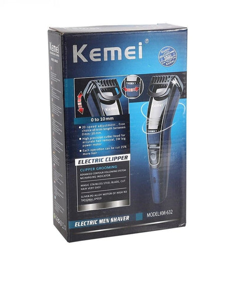 Kemei Km-632 Hair Trimmer Rechargeable