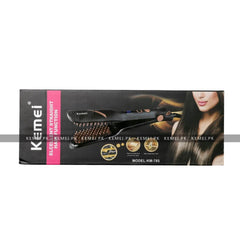 Kemei Km-785 Brush Hair Straightener