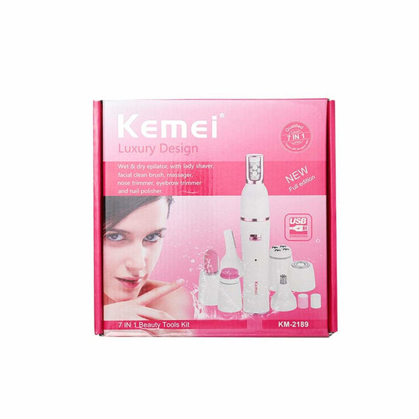 KM-2189 7 in 1 Shaver Epilator