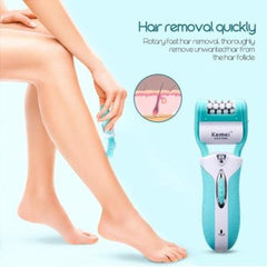 KM-6198 3 in 1 Shaver Epilator