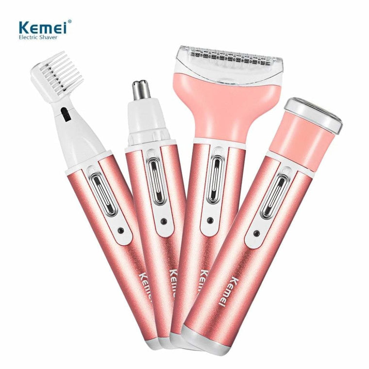 KM-6637 4 in 1 Ladies Hair Clipper